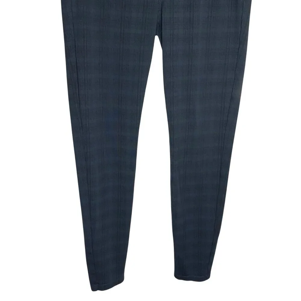 Liverpool Los Angeles Pants Womens 8-29 Kennedy Plaid Preppy Stretch Academia